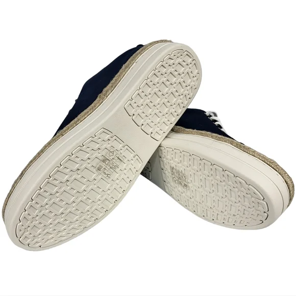 Jack Rogers Mia Platform Sneakers Midnight Navy 8.5 - Picture 8 of 8